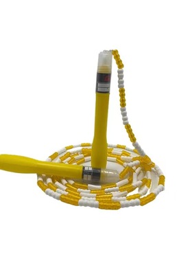 GDLD358跳绳竹节跳绳儿童体育运动用品中小学生比赛训练跳绳竹节