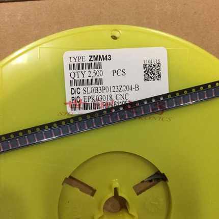 厂家直销ST贴片稳压管ZMM43 LL34封装 43V贴片稳压二极管