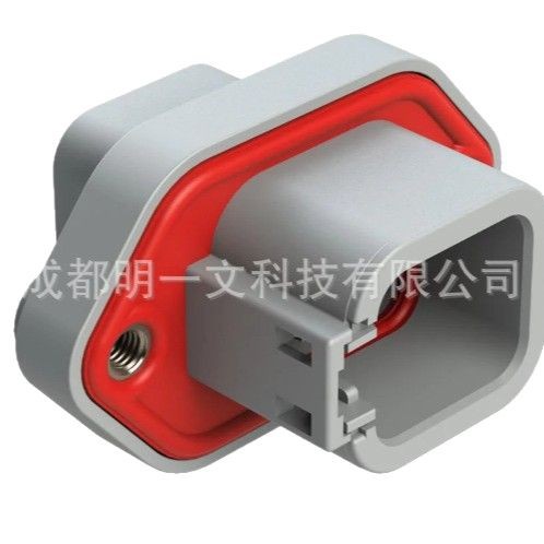 ATP04-6P-PM05公头6P 全新Amphenol 灰色汽车连接器