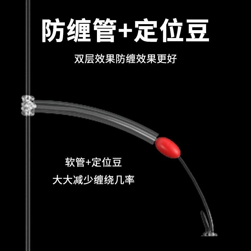 防缠绕串钩钓组黄辣丁专用钩海钓线组海杆竿鲫鱼丸V世窜钩新型鱼