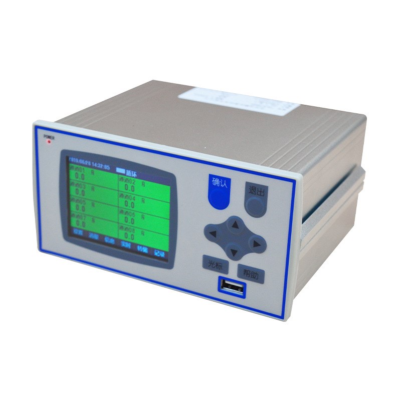 WPR40无纸记录仪8路输入多通道温度巡检仪彩色液晶数字显示表