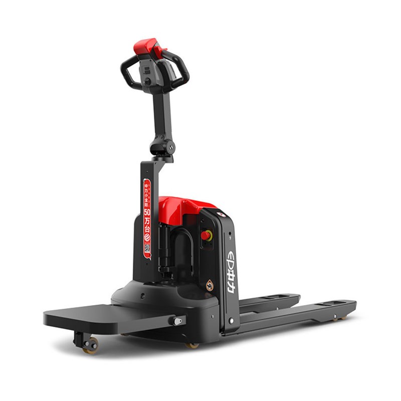 中力RPE161经济型踏板搬运车 全电动地牛唧车 自动拖板车小型叉车