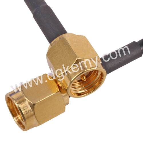 SMA-J1.5直公头SMB-KW1.5弯公头压接式Crimp品质连接器接RG-316