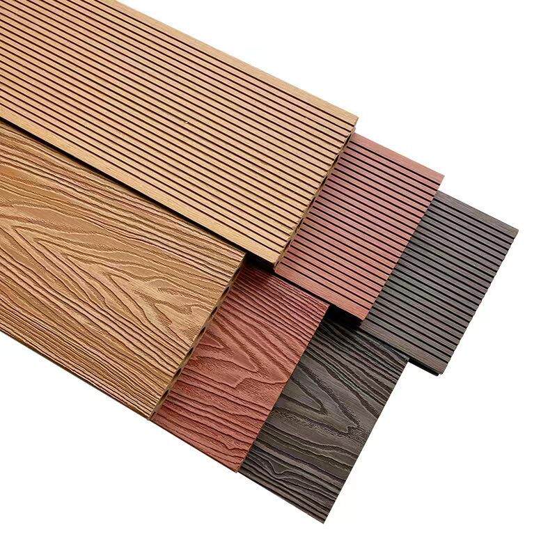 塑木地板户外露台木塑地板室外防腐木地板阳台共挤二代庭院花园板