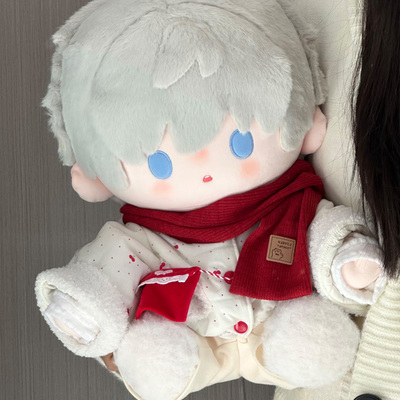40cm厘米娃衣棉服冬季棉花娃娃新年棉衣坐姿无属性玩偶可换装衣服