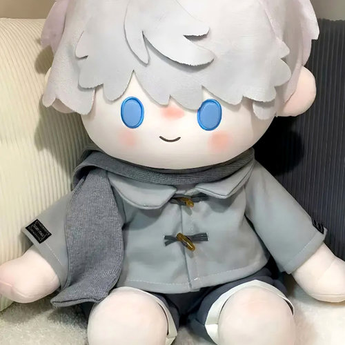 40cm娃衣韩版呢外秋冬棉花娃娃40厘米坐姿无属性公仔玩偶可爱衣服