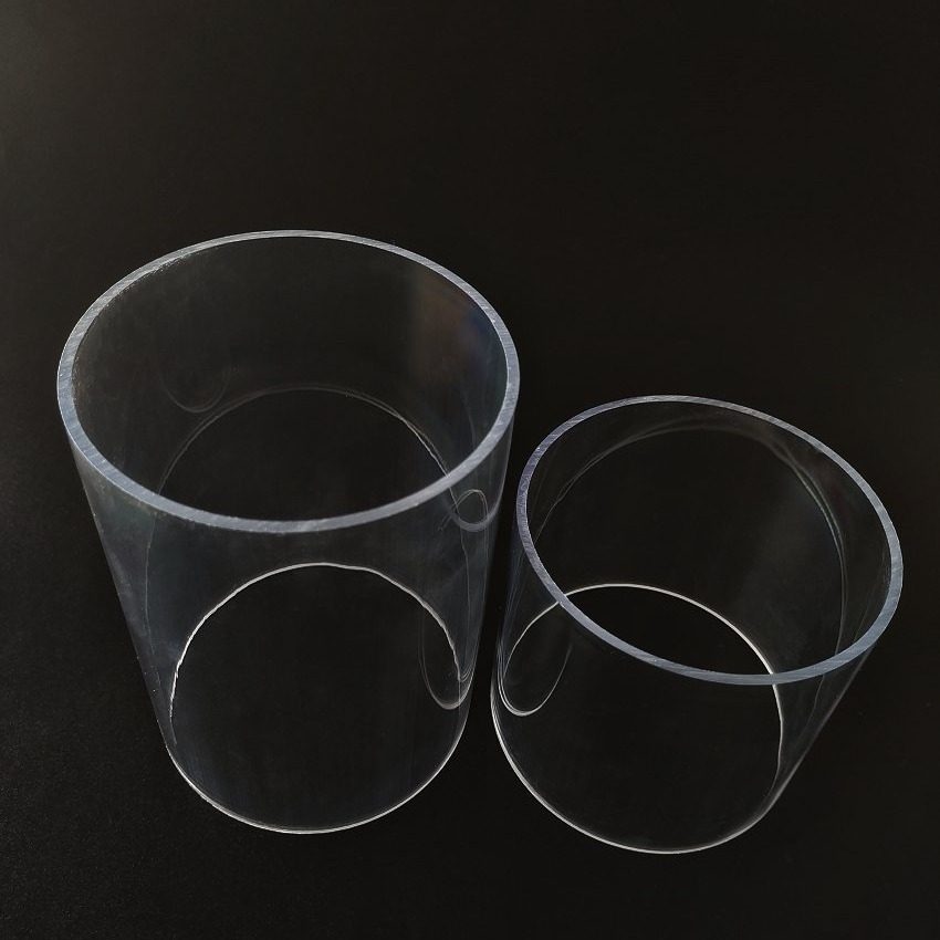 供应透明塑料PC硬管阳台水管式养鱼4寸管外径110mm排水管高透明