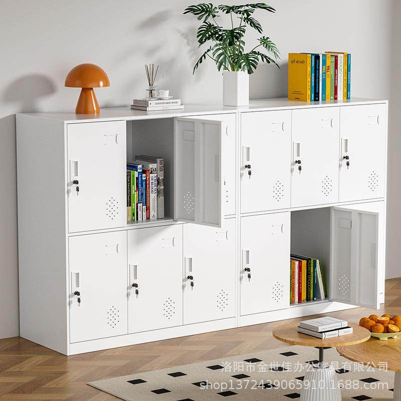 教室学生书包柜铁皮更衣柜员工储物柜带锁矮柜鞋柜杂物存放收纳柜,商业/办公家具,办公储物柜,淘宝优惠券,粉丝福利购,淘宝优惠卷