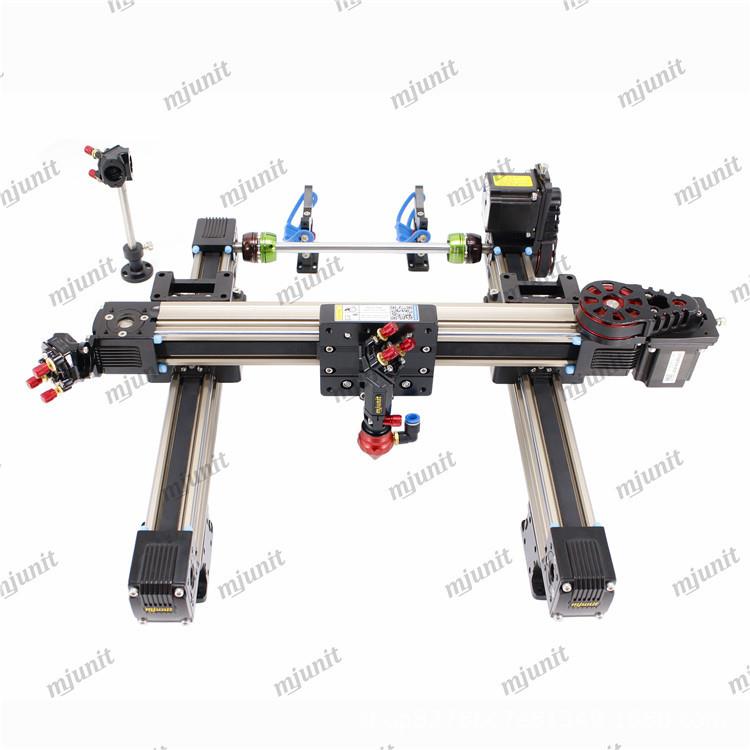 mjunit全自动视觉激光定位切割导轨同步带滑台模组工作台XY轴龙门