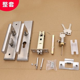 净化车间门锁无尘车间彩钢板夹芯岩棉板专用锁洁净室70锁舌执手锁