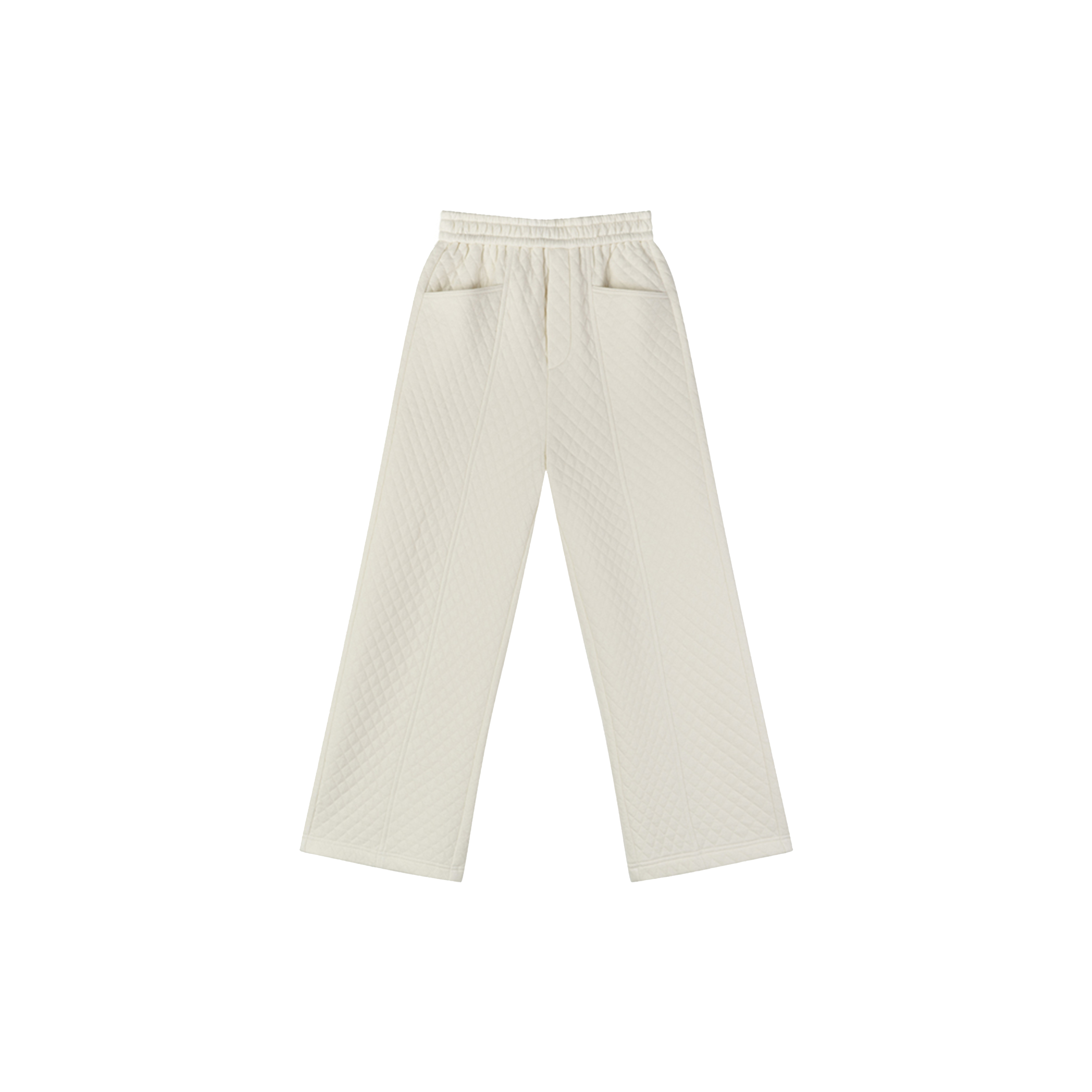 【何仙儿专享】冬季新款休闲风百搭简约宽松潮流直筒长裤 644059