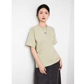 简约慵懒T恤上衣WTZ016BRT 百搭气质修身 超能小太阳严选 时尚
