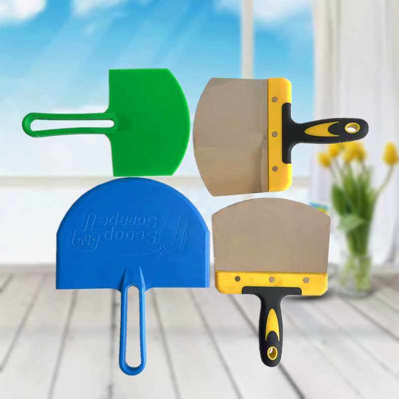 新款弧形铲刀塑料油灰刀不锈钢抹子粉刷石膏上料器腻子刮板工具,电子元器件市场,其它元器件,淘宝优惠券,粉丝福利购,淘宝优惠卷