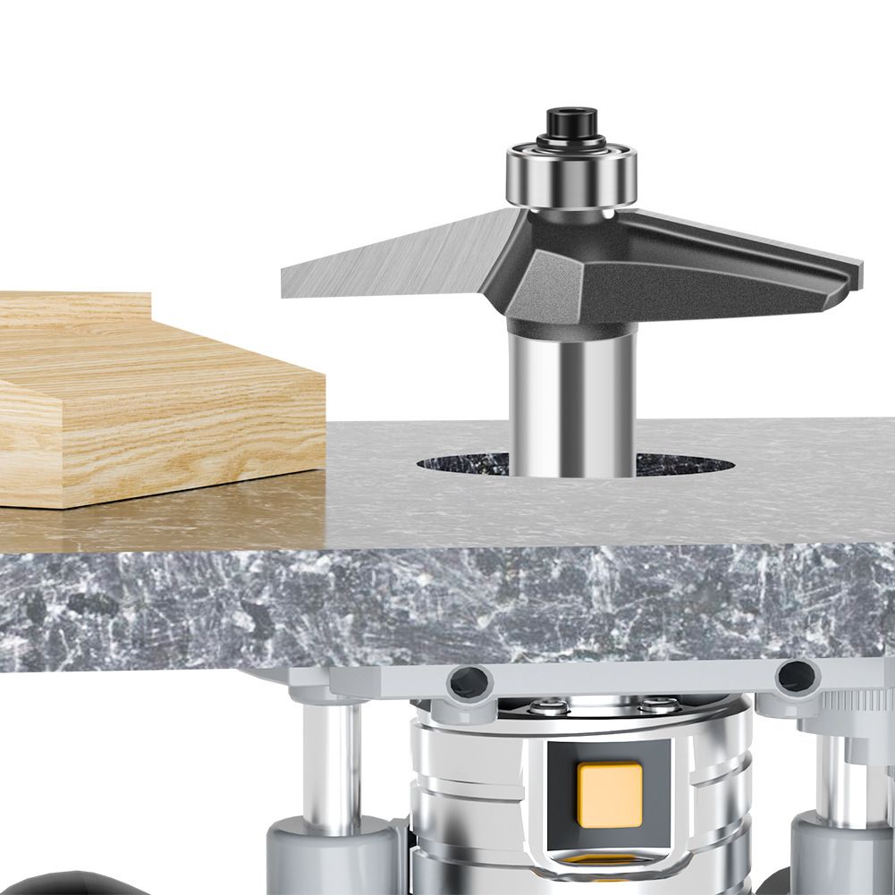 15度马鼻线刀 斜角刀倒角刀花边刀 带轴承修边刀类 木工铣锣刀