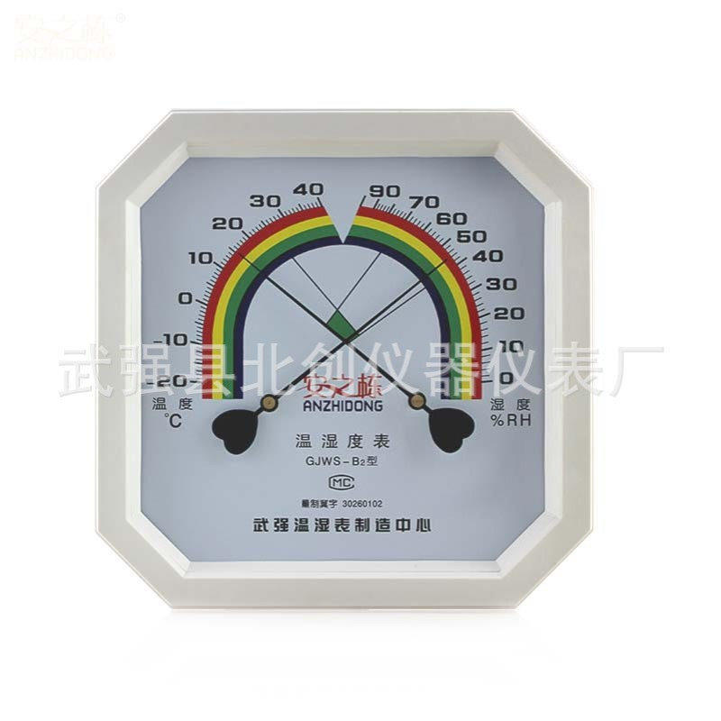GJWS-B2八角型高级指针式温湿度计 温湿表