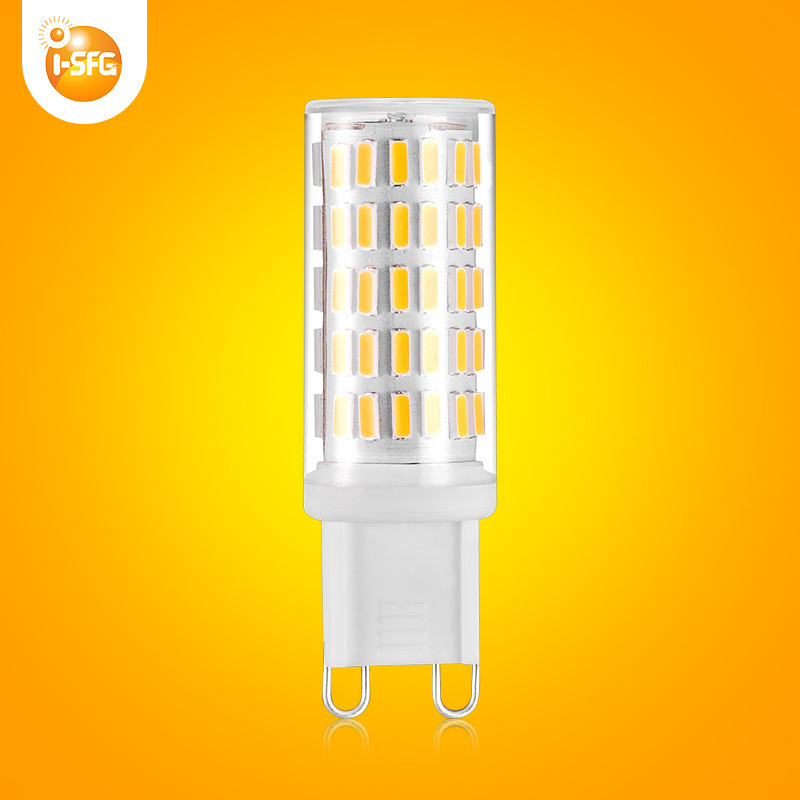 厂家直销新款现货g9led玉米灯110vled灯陶瓷玉米灯3瓦灯泡