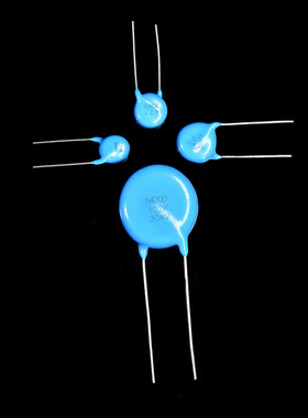 超高压陶瓷电容43K 30KVSL 43PF 10%蓝色直插HVCAP智威