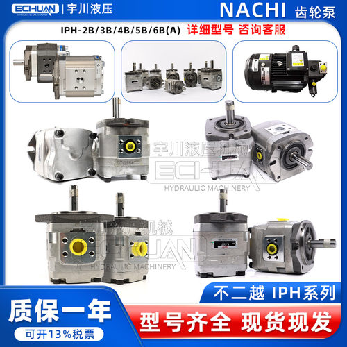 NACHI齿轮泵IPH-2B-8-11/2A/3A/4A/5A/6A/3B不二越液压油泵高压