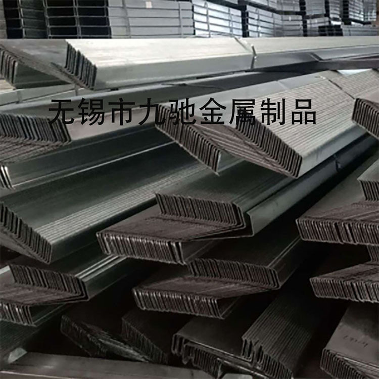 厂家销售 镀锌Z型钢 冷弯镀锌打孔Z型钢 檩条 大量现货供应