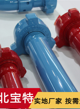 2”1502FM 2m 105兆帕高压直管 水平管线 螺纹接口长度