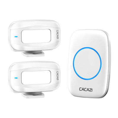 店铺分体欢迎光临感应器进门商用 无线迎宾来人送客叮咚门铃提醒