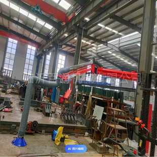 焊机吸尘臂覆盖面积12m方位安装 车间送丝机悬臂架 多选择焊接悬臂