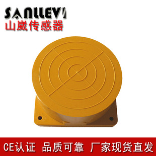 接近开关60mm长距离金属近接感应器开关圆形F120PNP常开常闭 山崴