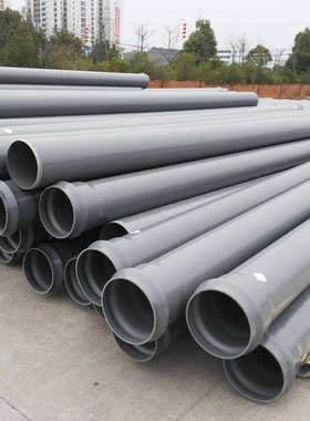 DN350/400/500/600橡胶圈连接UPVC管无压埋地排污排水管灌溉管