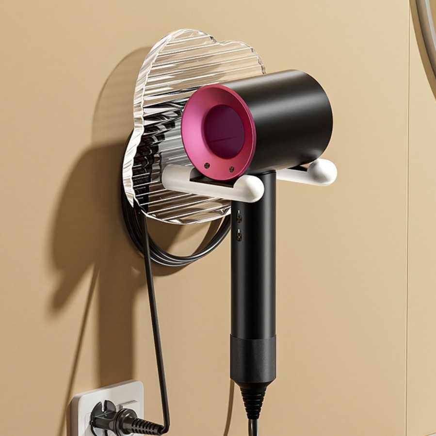 卫生间浴室免打孔墙上式壁挂式亚克力吹风机置物架电吹风机收纳架,家庭/个人清洁工具,吹风机置物架,淘宝优惠券,粉丝福利购,淘宝优惠卷