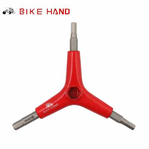BIKEHAND三叉内六角工具 自行车修车组合扳手YC-356Y 骑行用品