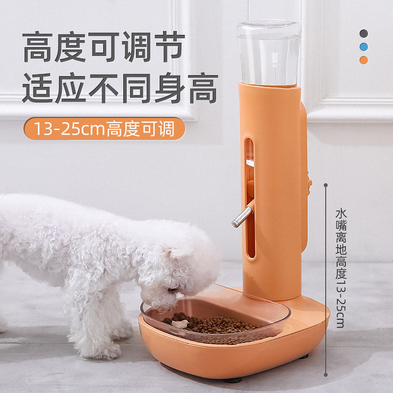 狗狗喝水器不湿嘴悬挂式水壶喂食喂水用品宠物水盆猫咪自动饮水机