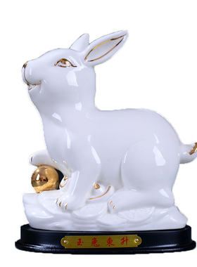 猪年摆件家居装饰品电视柜鼠牛虎兔龙蛇马羊鸡狗猪猴子12十二生肖