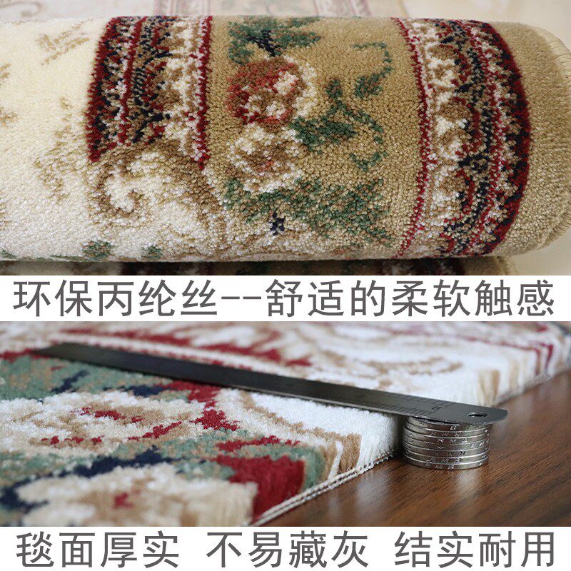 欧式走廊地毯过道家用订做定制尺寸门垫进门垫子长方形进户门地垫