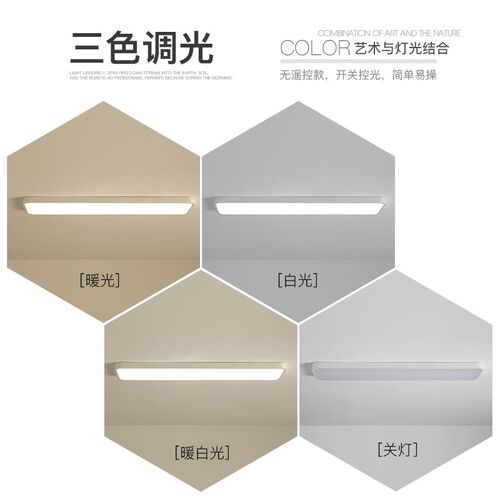 长方形阳台灯led吸顶灯创意卧室灯客厅灯过道走廊灯2025新款灯具