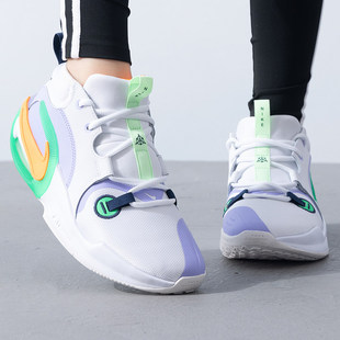 男女童专业训练鞋 白蓝运动鞋 FB2689 青少年篮球鞋 Nike耐克官方正品