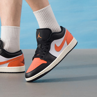 AIR JORDAN 耐克NIKE男鞋 轻便板鞋 运动鞋 LOW耐磨复古篮球鞋 秋季