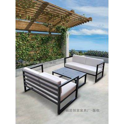 商用户外沙发桌椅套装庭院卡座洽谈镀锌钢防水防晒铝合金罗马伞,住宅家具,户外沙发,淘宝优惠券,粉丝福利购,淘宝优惠卷