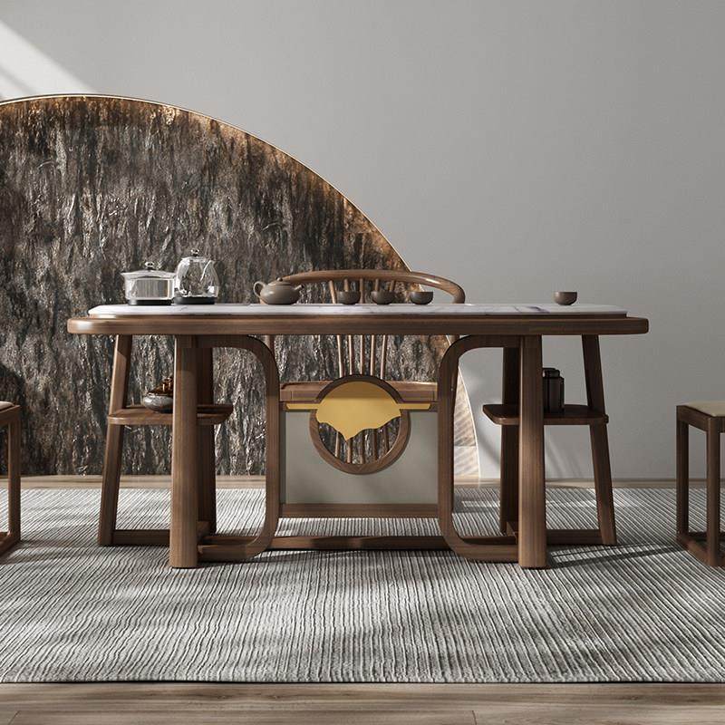 茶桌椅组合新中式家用实木现代简约茶室办公室轻奢高端喝茶泡茶桌,住宅家具,家用茶台/茶桌,淘宝优惠券,粉丝福利购,淘宝优惠卷