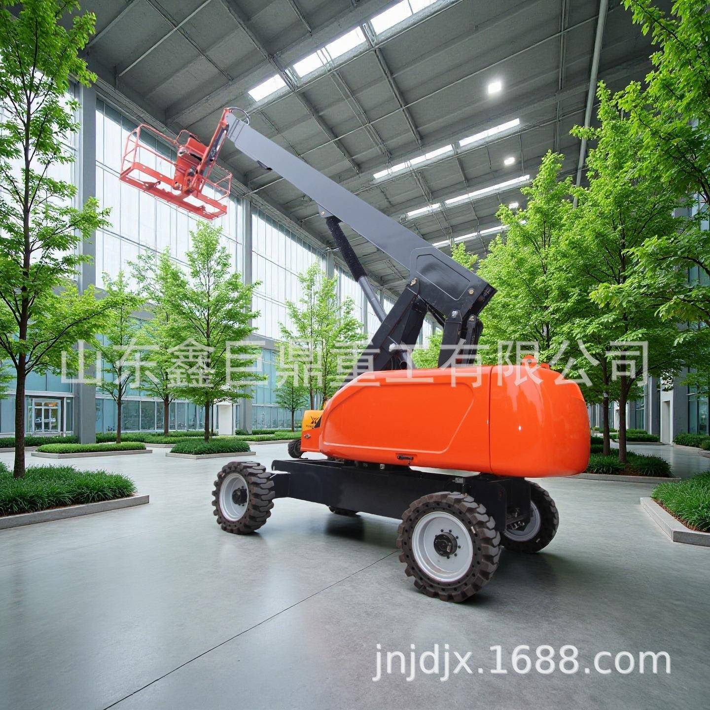 自行电动曲臂升降机柴油自行直臂升降平台厂家直销高空作业车