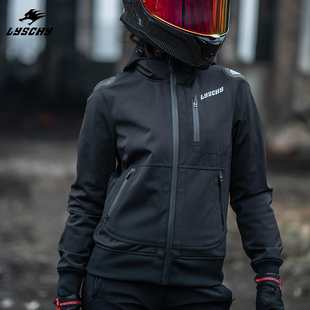 雷翅机车四季款骑行服男女防水防摔夹克春季机车服休闲通勤上衣