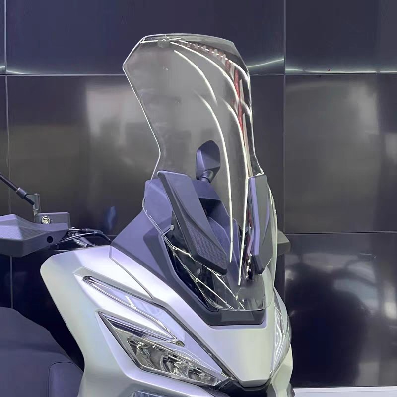 适用于光阳赛艇X350改装加高挡风玻璃X350风挡挡雨板配件