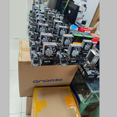 游戏i513400四核低功耗电脑主机台式电脑办公商用电脑 组装电脑办