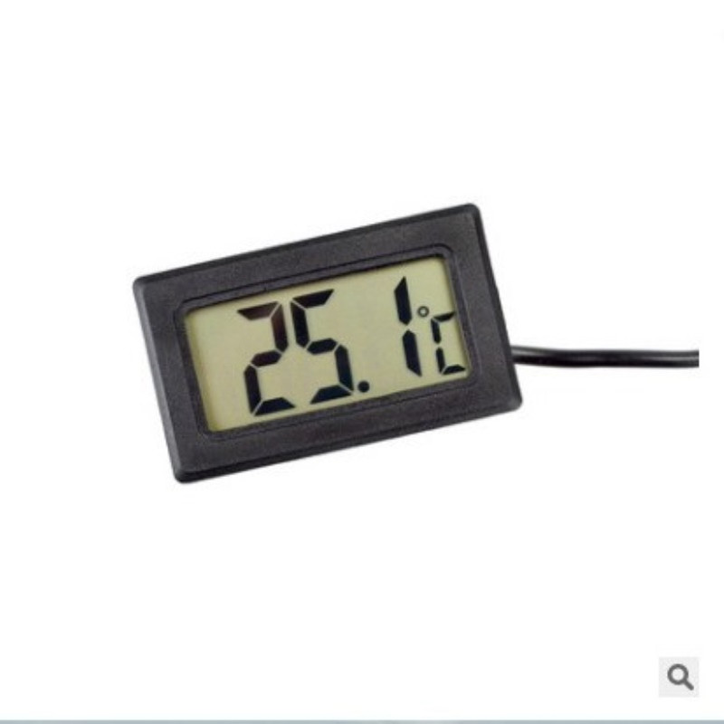 厂家直供温湿度表嵌入式迷你电子数显室内外宠物爬虫温度计