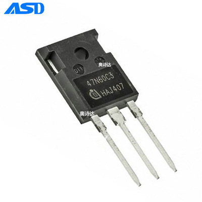 SPW47N60CFD  TO-247 晶体管  N沟道 MOS 场效应管600 V 46A 全新