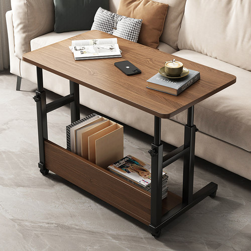 床边桌子可移动宿舍小桌子简易电脑桌卧室书桌家用学生Z懒人升降