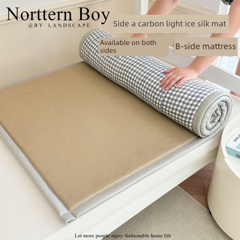 冰丝垫双面碳冰丝垫学生宿舍双层床单四季垫床垫床垫垫