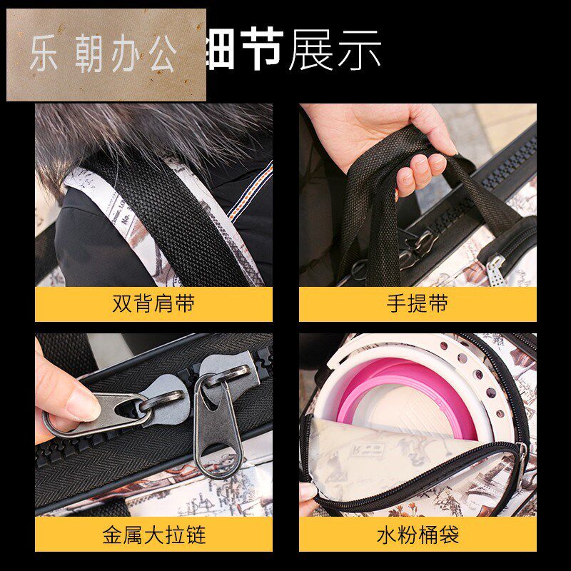 4K画袋 韩版便携帆布大容量画包美术生专用防水画袋画画板袋艺考