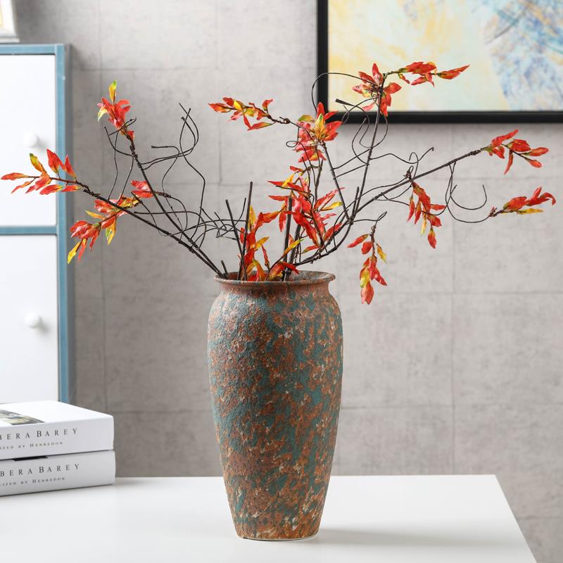 现代简约新中式陶瓷花瓶插花鲜花创意装饰客厅玄关电视柜酒柜摆件