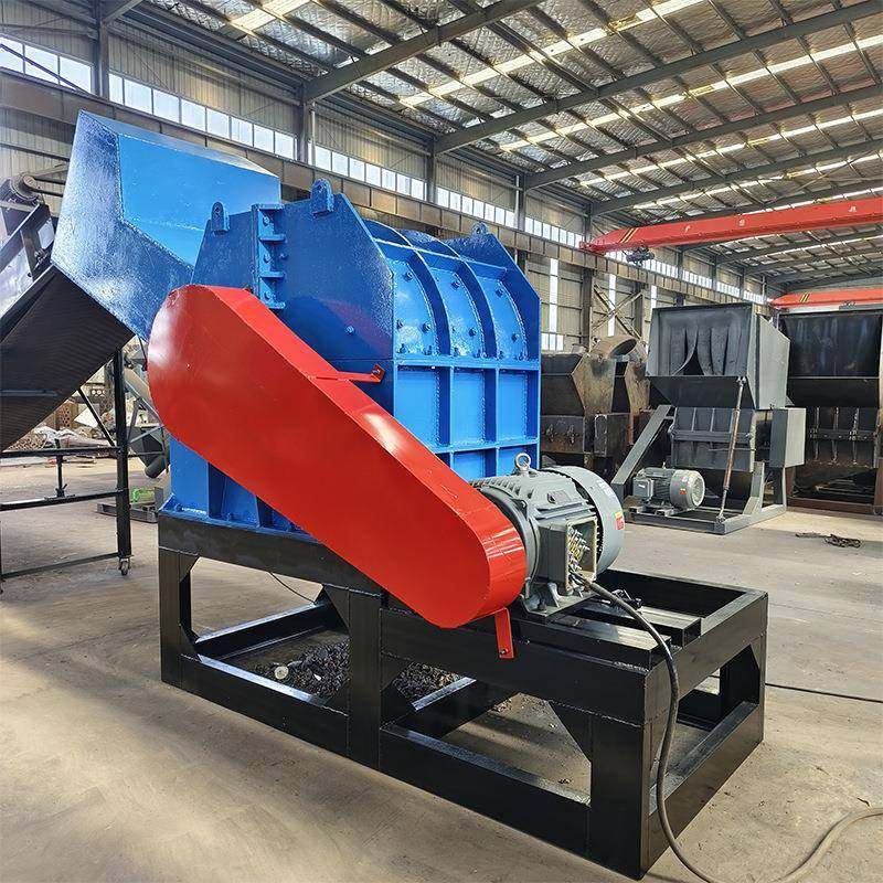 重型金属破护丝帽金属破碎机铝块铝型材粉碎机器