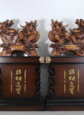 招财貔貅摆件一对落地聚财皮休大号镇宅工艺品办公室饭店开业礼品